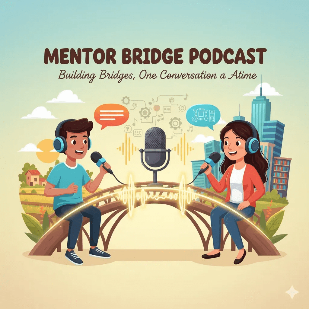 Mentor Bridge Podcast — building bridges between rural talent and global opportunity through conversation